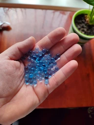 Орбізи, гідрогель, гідрогелеві кульки Orbeez 7-8 мм Giga Pack 50000 шт., синій фото від покупців 2
