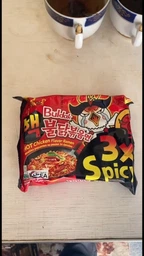 Локшина Samyang Buldak Hot Chicken Flavor Ramen 3x Spicy Гостра 140g