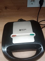 Бутебродница 4 в 1 BITEK Гриль, Сэндвичница, Вафельница, Ореховница, Мультимейкер со съемными формами 750 Вт фото от покупателей 13