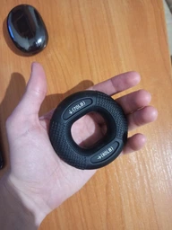 Еспандер кистьовий кільце LION Sport-2331 70LB-80LB (35-40 кг.) чорний фото від покупців 1