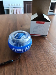 Тренажер для кистей рук кисти запястья черный с светом павербол gyro power ball кистевой гироскопический эспандер gyroball гиробол повербол 5 цветов гиро тренажеры Powerball фото от покупателей 1
