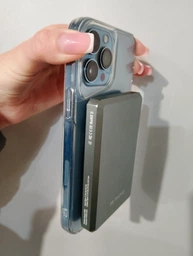 УМБ BePhone K6 10000 mAh MagSafe 20W Grey (BP-K6-GR) фото от покупателей 12