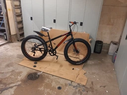 Велосипед Fatbike Hammer-JUPITER 26" Алюминиевая рама 17", желтый