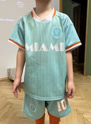 Форма футбольна дитяча Messi (Месі) 10 Inter Miami CF (Інтер Маямі) 24/25, нар. 28 зріст 150-155см. сирова фото від покупців 2