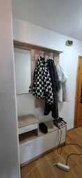 Прихожая из ДСП Орион Дуб Самоа/Белый Мебель Сервис фото от покупателей 7