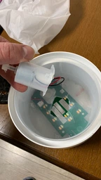 Зволожувач повітря LAMP Y10 280 мл Вулкан Білий Аромадіфузор нічник для дому