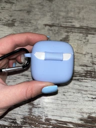 Чехол-накладка DK для Huawei FreeBuds SE 2 | Silicone Candy Friendly с карабином (016459) (lilac) фото от покупателей 2