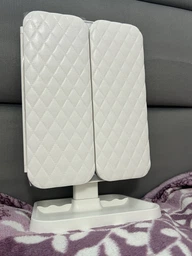 Дзеркало потрійне косметичне для макіяжу з LED підсвіткою Makeup Mirror 360 LED біле фото від покупців 2