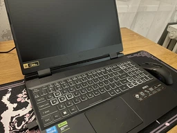 Ноутбук Acer Nitro 5 AN515-58-539L (NH.QM0EU.00D) Obsidian Black / 15.6" IPS 144 Гц / Intel Core i5-12450H / RAM 16 ГБ / SSD 512 ГБ / RTX 4060, 8 ГБ / LAN / Зарядка по USB фото от покупателей 1