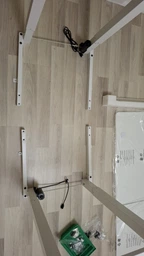 Стіл з електро-регулюванням висоти 120 X 60 см Flexi Desk White 027898 фото від покупців 6