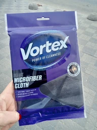 Салфетка из микрофибры Vortex Semi-Towel Black 30х50 см 1 шт (4823071647198)