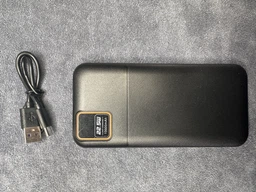 Павербанк 50000 mAh 22.5 с быстрой зарядкой PD/QC УМБ с 4 встроенными кабелями ручкой и LED-фонарем Pavlysh PBU-50k фото от покупателей 6