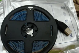 USB світлодіодна led фітострічка ультрафіолетова для росту кімнатних рослин розсади мікрозелень квітів SMD2835 Elite Lux 5V фітолампа лед діодна фіто стрічка повний спектр юсб 3 метри фото від покупців 1
