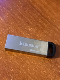 Флеш память USB Kingston DataTraveler Kyson 64GB USB 3.2 Gen1 Silver/Black (DTKN/64GB) фото от покупателей 14
