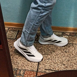 Мужские кроссовки для бега Adidas Duramo Sl2 M IH8215 44 (9.5UK) 28 см Ftwwht/Cblack/Halsil (4067892410498) фото от покупателей 11