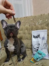 Лакомства для собак Half&Half в форме мясных палочек с курицей 2 шт x 100 г (2700000037256) фото от покупателей 1