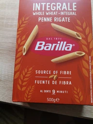 Макарони BARILLA Integrale PENNE RIGATE з висівками, 500г