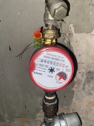 Водний лічильник холодної води водомір на гарячу воду крильчастий BMeters GSD8 1/2 90°C L 110 мм водяні лічильники витрат водопровідні 53453