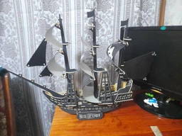 3D Дерев'яний конструктор модель Піратський корабель Чорна перлина