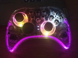 Беспроводной геймпад GamePro GPX13T 2.4G/BT 5.1/USB (Switch/PC/iOS/Android) RGB Transparent фото от покупателей 11