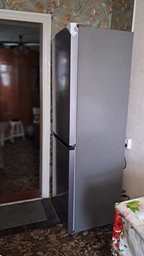Холодильник Gorenje з нижн. мороз. камерою, 185х60х60см, 2 дв., Х- 207л, М- 93л, A++, NoFrost Plus, Fresh zone, Зовн. Диспл, сірий фото от покупателей 15