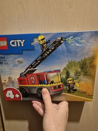Конструктор LEGO City Пожарная машина с лестницей 82 детали (60463)