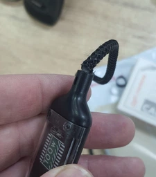 Кабель для зарядки універсальний 3 в 1 Lightning/micro-USB/USB Typ-C Чорний фото від покупців 2