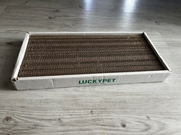 Царапка ЭКО "Подиум мини" картон LuckyPet, 24x50x5 фото от покупателей 4