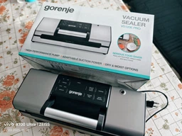 Вакуумний пакувальник Gorenje VS120E Pro ( сріблястий з чорним ) 21267 фото от покупателей 9