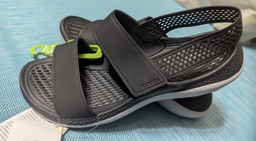 Жіночі сандалі Crocs LiteRide 360 Sandal Women Pearl White Multi 37-7-24 см 206711 фото від покупців 1
