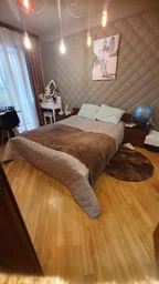 Покрывало Sleepingg Bodi двустороннее 240х260 Антиаллергенное волокно со стежкой какао/Серое (4820227286133) фото от покупателей 13