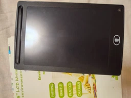 Дитячий графічний кольоровий LCD планшет Grant, дошка для малювання та записів 8.5" зі стилусом, синій фото від покупців 13