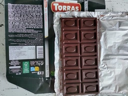 Шоколад черный TORRAS какао 72% (БЕЗ САХАРА, БЕЗ ГЛЮТЕНА) 75г (00-00000080)