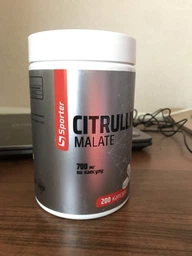 Цитруллин Sporter Citrulline Malate 700 мг 200 капсул (4820249723180) фото от покупателей 2