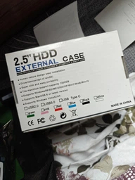 Внешний карман Dynamode для 2.5" SATA HDD/SSD USB 3.0 Прозрачный (DM-CAD-25316) фото от покупателей 3