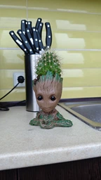 Грут Groot горшок для цветов и канцелярии G2 фото от покупателей 2