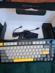 Игровая механическая клавиатура AJAZZ AK820 MAX: Hot-Swap, Gasket Mount, RGB, Магнитные переключатели фото от покупателей 2