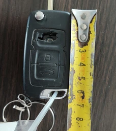 Корпус выкидного ключа для Geely Emgrand Galakeys 3 кнопки с лезвием (38-03)