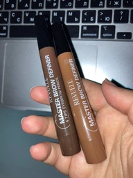 Маркер для бровей с эффектом микроблейдинга Revuele Master Brow Defender 4 Tips Eyebrow Pencil Light Brown 2.2 мл (5060565107267) фото от покупателей 1