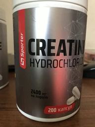 Креатин Гидрохлорид Sporter Creatine Hydrochloride 800 мг 200 капс