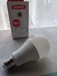 LED лампа MAXUS A70 15W 4100K 220V E27 (1-LED-782) фото от покупателей 4