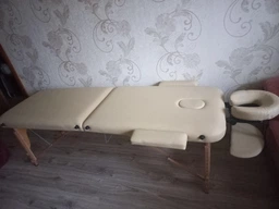 Массажный стол складной 4FIZJO Massage Table Wood W60 Beige (P-5907739318350) фото от покупателей 1
