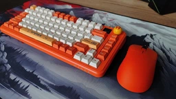 Клавіатура Ajazz AK820 MAX RGB Avocado Switch Wireless With Screen (AK820MAX-AS-OW) Orange фото від покупців 13