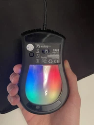 Миша Marvo G985 RGB-LED USB Black фото від покупців 1
