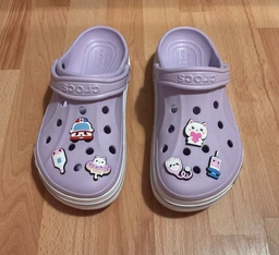 Кроксы Crocs Bayaband Clog Lavender 205089-530-M7/W9 39-40 24,6 см Лавандовые (205089-530) фото от покупателей 12
