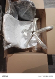Офісне крісло Evo-kids Capri White / Grey (H-231 W/G)