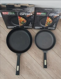 Сковорода BRIZOLL 200х38,5 мм Optima-Black (O2035-P1) фото от покупателей 1