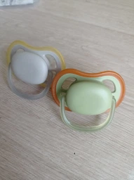 Силіконова ортодонтична пустушка Philips Avent Ultra Air 6-18 міс 2 шт (SCF085/16) фото від покупців 3