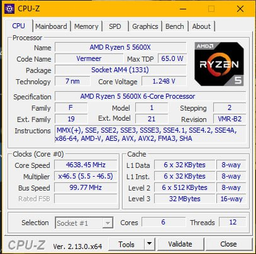 Процессор AMD Ryzen 5 5600X 3.7GHz/32MB (100-000000065) sAM4 OEM фото от покупателей 1