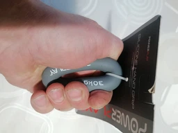 Еспандер кистьовий силіконовий PowerPlay PP-4324 Hand Grip Ring Hard 25 кг Чорний фото від покупців 5